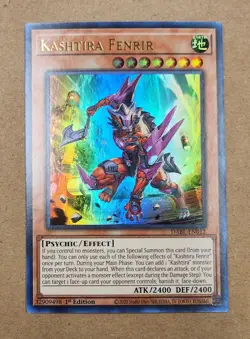 Yugioh Kashtira Fenrir DABL-EN012 Ultra Rare 1st Edition NM - Image 1