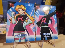 Pokemon Team Rocket Card Database - Cassidy & Butch Card Set - 2 Card Lot - Image 2