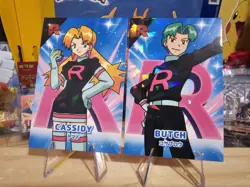 Pokemon Team Rocket Card Database - Cassidy & Butch Card Set - 2 Card Lot - Image 3