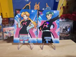 Pokemon Team Rocket Card Database - Cassidy & Butch Card Set - 2 Card Lot - Image 4
