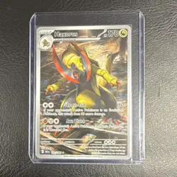 Pokemon Haxorus 147/086 Sv: Black Bolt Illustration Rare Holo 170 HP - Image 1