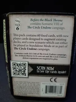 Arkham Horror LCG Card Game | Before The Black Throne (Complete, no ClamShell) - Image 4