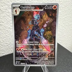 Ceruledge 197/191 Surging Sparks Holo Pokemon TCG Card Illustration Rare Mint - Image 1