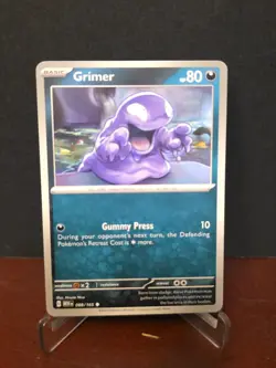 Grimer 088/165 Sv: Scarlet & Violet 151 Common Pokemon Card - Image 1