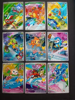 Pokemon Cards First Partner Illustration Collection Complete Set - Image 1