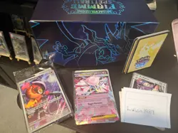Pokemon Phantasmal Flames Open ETB including Promo, 1 EX, Rares & All Cards- ITA - Image 1