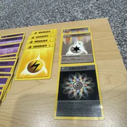 1999 Pokemon TCG Base Set Lot of Energy Cards #97-102 WOTC (LP-MP) BULK 100 CARD - Image 4