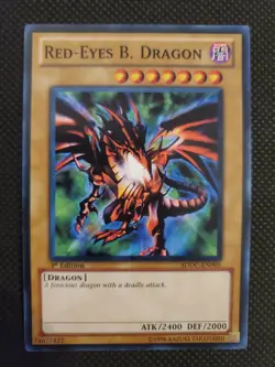 Yugioh Card Lot Blue Eyes White Dragon Red Eyes Kuriboh Magnet Warrior NM/LP - Image 2