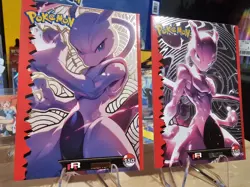[NON TCG; Read Desc.] Cards Top Team Rocket Set - Evil Mewtwo Look Lot - Image 2