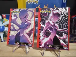 [NON TCG; Read Desc.] Cards Top Team Rocket Set - Evil Mewtwo Look Lot - Image 3