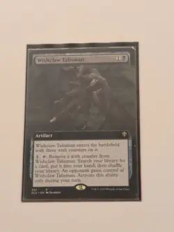 Wishclaw Talisman (Extended Art) Throne of Eldraine Regular - Image 1