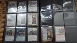 Magic the gathering job lot + binder...not full - Image 1