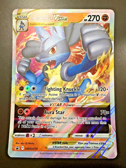 Lucario VSTAR SWSH214 – Black Star Promo Oversized Pokemon Card - Image 1