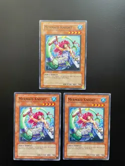 Yugioh Mermaid Knight SD4-EN011 1st Edition Common MP/HP X3 - Image 1