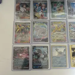 POKEMON CARD LOT COLLECTION 20CARDS OVER 120 DOLLAR VALUE MODERN ART FULL ART EX - Image 4