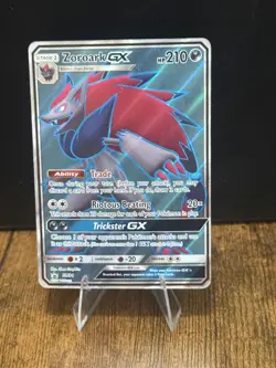 2017 Pokemon SM Black Star Promo SL Special Coll #Sm84 FA Zoroark Gx - Image 1