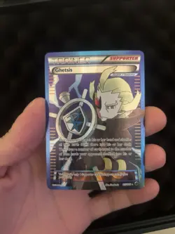 Pokemon Ghetsis Full Art Trainer-Supporter Ultra Rare Holo Plasma Freeze 115/116 - Image 1