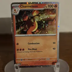 Charmeleon 005/165 Pokemon TCG 151 Cosmos Holo Rare Promo LP - Image 1