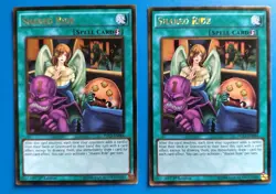 x2 Two Near Mint Yugioh Shared Ride PGL3-EN084 1st Edition Gold Rare - Image 1