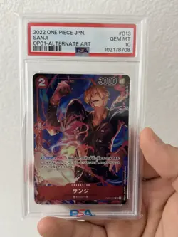2022 One Piece JPN Sanji OP01-013 Alternate - Image 1
