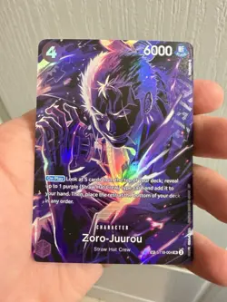 One Piece Card Zoro-Juurou SR/SP OP12 ST18-004 Legacy of the Master NM - Image 1