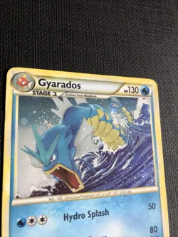 Pokemon Gyarados Holo Card - 4/123 - HeartGold SoulSilver - LP - Image 5