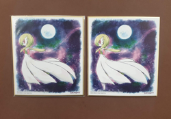 Pokemon Gardevoir Shikishi Board Art Card BANDAI - Image 1