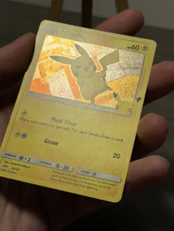 Pokemon card - Pikachu 25/25 Holo - McDonald’s 25th Anniversary- NM - Image 4