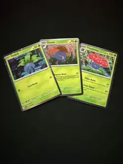 Oddish Gloom Vileplume Cosmos Holo Promo 3 Card Lot Phantasmal Flames NM - Image 1