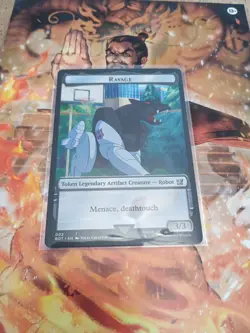 1x MTG Ravage Token - Universes Beyond: Transformers (BOT) #2 - Magic - Image 1