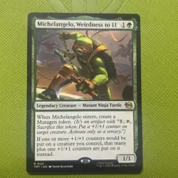 Michelangelo, Weirdness to 11 - Teenage Mutant Ninja Turtles (TMT) #121 - Image 1