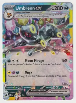 Umbreon ex 060/131 Double Rare Prismatic Evolutions NM – Pokemon TCG - Image 1