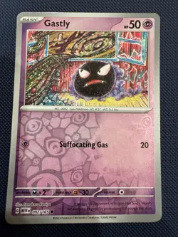 Pokemon 151 Reverse Holofoil Gengar Haunter Ghastly Lot - Image 5