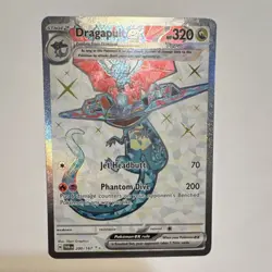 Pokemon TCG Dragapult EX 200/167 SV06 Twilight Masquerade Ultra Rare Holo 320 HP - Image 1