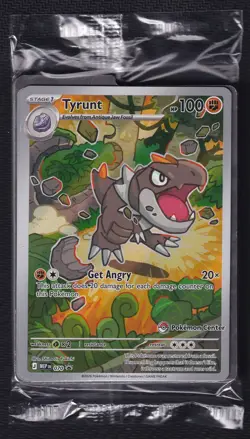 Pokemon Tyrunt MEP 070 Pokemon Center Stamped Perfect Order Sealed - Image 1