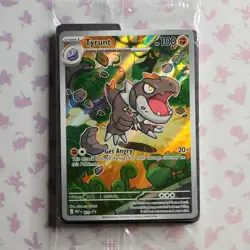 Pokemon Tyrunt 070 Illustration Rare ETB Promo SEALED Perfect Order NM English - Image 1