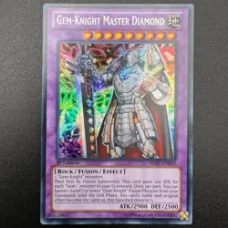 YuGiOh Gem-Knight Master Diamond HA07-EN059 Secret Rare 1st Edition NM - Image 1