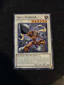 Yugioh Drill Warrior DP10-EN018 Rare - Image 1