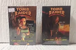 Vintage Lot of 1999 Tomb Raider Collectable Card Game Sealed (40504-Card-Y) - Image 1