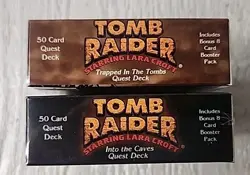 Vintage Lot of 1999 Tomb Raider Collectable Card Game Sealed (40504-Card-Y) - Image 3