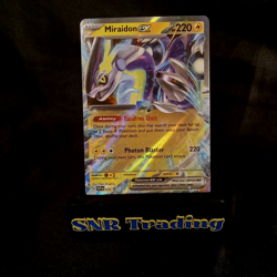 Miraidon ex 4 Card Lot Holo Pokemon TCG Obsidian Flames Scarlet Violet Promo USA - Image 4