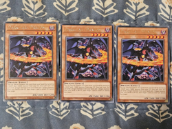 Darkflare Dragon x 3 TOCH-EN032 - Rare - 1st Edition YuGiOh - Image 1