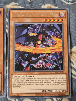 Darkflare Dragon x 3 TOCH-EN032 - Rare - 1st Edition YuGiOh - Image 4