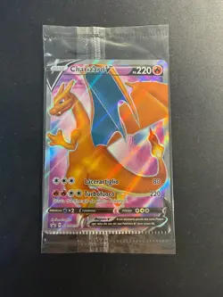 Charizard V - SWSH050 - Promo Sealed Full art - ITA italian Pokemon card - Image 1