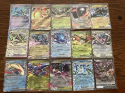15 ALL ULTRA RARE Pokemon Cards Lot (Vs & ex) No Duplicates No Bulk Near Mint - Image 1