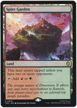 Spire Garden; TMC, Ninja Turtles, Magic the Gathering, R 0075, NM - Image 1