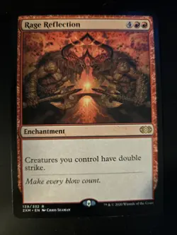 Rage Reflection NM Double Masters MTG FREE SHIPPING - Image 1