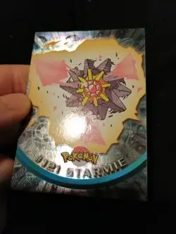 Carta Pokemon Topps Starmie #121 Rainbow Holo Foil Ita NM - Image 2