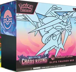!!PRESALE!! X2 Pokemon Chaos Rising POKEMON CENTER EXCLUSIVE SHIPS LATE MAY - Image 1