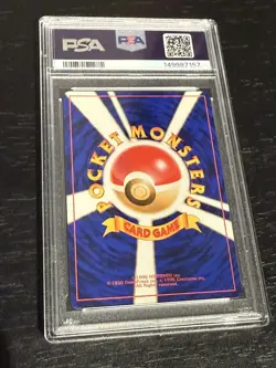 1997 Pokemon Japanese Rocket #6 Dark Charizard PSA 9 - Image 2